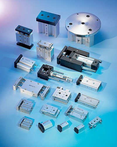 YATAKLI PNÖMATİK PİSTONLAR  MGPM DFM WCGP